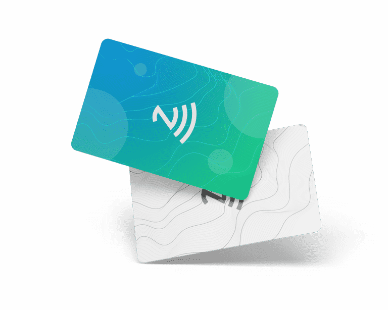 NFC карта со стандартным дизайном для личного пользования